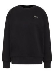 Mustang Bluza Burley 1016772 Czarny Oversize. Czarne bluzy Mustang, s, bez wzorów, z bawełny, bez kaptura. Za 319.99 zł.