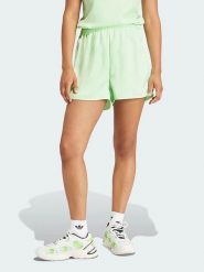 Adidas Szorty dresowe "Originals Satin Sprint" w kolorze zielonym rozmiar: S. Zielone szorty Adidas, bez wzorów, z dresówki. Za 84.99 zł.