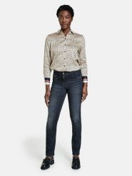 EDITION Dżinsy - Slim fit - w kolorze czarnym rozmiar: 36. Czarne jeansy EDITION, z aplikacjami. Za 184.89 zł.