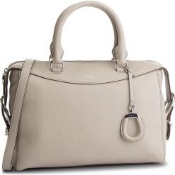 Torebka LAUREN RALPH LAUREN - Satchel 431707714003 Satchel/Stl/Med. Brązowe torby na ramię Lauren Ralph Lauren, bez wzorów, ze skóry, na ramię, bez dodatków. W wyprzedaży za 849.00 zł.