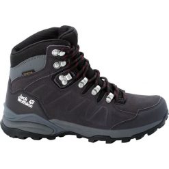 Buty trekkingowe damskie Jack Wolfskin Refugio Texapore Mid. Szare trekkingi Jack Wolfskin, z gumy, za kostkę, trekkingowe. Za 449.99 zł.