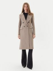 Maryley Płaszcz przejściowy 25IB807/01SS Beżowy Regular Fit. Brązowe płaszcze Maryley, m, bez wzorów, z syntetyku, bez kaptura. Za 839.99 zł.