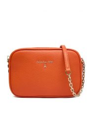 Patrizia Pepe Torebka CB0071/L001-R877 Pomarańczowy. Brązowe listonoszki Patrizia Pepe, bez wzorów, ze skóry, bez dodatków. Za 689.99 zł.