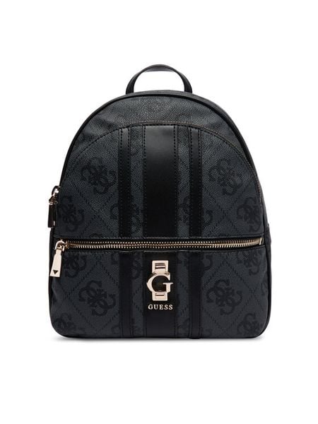 Guess Plecak Erenia HWSO78 38330 Szary. Szare plecaki Guess, z aplikacjami, ze skóry. Za 389.99 zł.