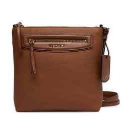 Torebka MICHAEL Michael Kors. Brązowe listonoszki MICHAEL Michael Kors, bez wzorów, bez dodatków. Za 1,049.00 zł.