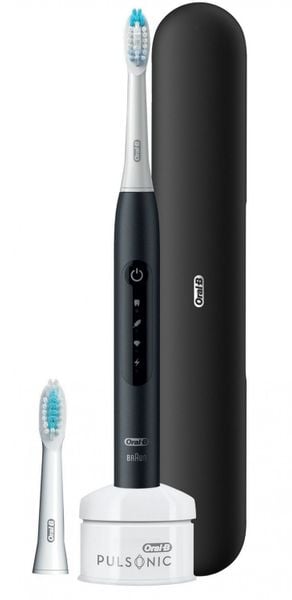 Szczoteczka soniczna Oral-B Pulsonic Slim Luxe 4500 czarny. Szczoteczki soniczne ORAL-B. Za 289.00 zł.