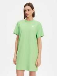 Lacoste Sukienka codzienna EF9573 Zielony Regular Fit. Zielone sukienki Lacoste, na co dzień, bez wzorów, z bawełny, bez kołnierzyka, bez ramiączek, proste. Za 309.99 zł.