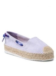 Jenny Fairy Espadryle WSS20530-01 Fioletowy. Fioletowe espadryle Jenny Fairy, bez wzorów, z materiału, bez obcasa, bez zapięcia. Za 59.99 zł.