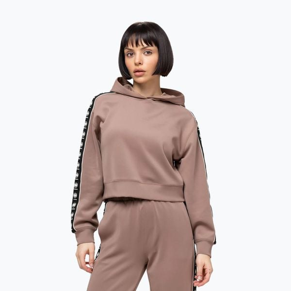 Bluza damska Pitbull Verona Hooded Oversize. Brązowe bluzy PITBULL, m, bez wzorów, z elastanu, bez kaptura. Za 179.99 zł.