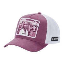 Damska Czapka Z Daszkiem Barbie. Czerwone czapki CapsLab, bez wzorów, z materiału. Za 212.99 zł.