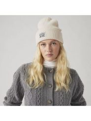 Levi's Czapka beanie w kolorze beżowym rozmiar: onesize. Brązowe czapki Levi's®, bez wzorów, z bawełny. Za 88.85 zł.