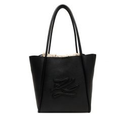 Torebka KARL LAGERFELD. Czarne shopper KARL LAGERFELD, bez wzorów, bez dodatków. Za 1,399.00 zł.