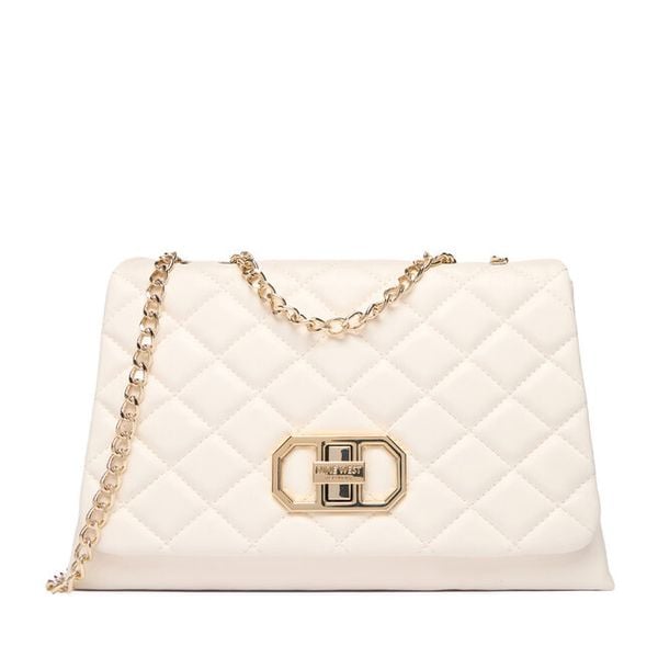 Torebka Nine West. Białe torebki klasyczne Nine West, bez wzorów, bez dodatków. Za 199.99 zł.