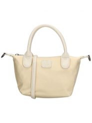 Charm Torebka "Buckingham Mono" w kolorze beżowym - 18 x 13 x 9 cm rozmiar: onesize. Brązowe torby na ramię Charm, bez wzorów, z materiału, przez ramię, bez dodatków. Za 56.99 zł.