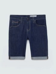 Szorty damskie granatowe jada 871. Niebieskie szorty Big Star, bez wzorów, z jeansu. W wyprzedaży za 29.99 zł.