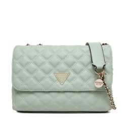 Torebka Guess. Zielone torebki klasyczne Guess, z aplikacjami, bez dodatków. Za 589.99 zł.