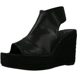 Sandały REPLAY TYNE Czarny. Czarne sandały Replay, bez wzorów, z syntetyku, sportowe, bez obcasa, bez zapięcia. Za 275.99 zł.