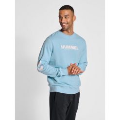 Bluza piłkarska dla dorosłych Hummel hml LEGACY. Niebieskie bluzy sportowe Hummel, m, bez wzorów, bez kaptura. Za 170.00 zł.