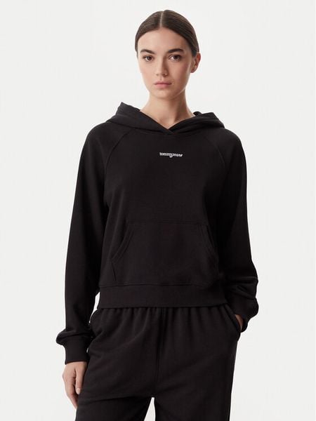 Tommy Jeans Bluza DW0DW22825 Czarny Regular Fit. Czarne bluzy Tommy Jeans, s, bez wzorów, z bawełny, bez kaptura. Za 368.99 zł.