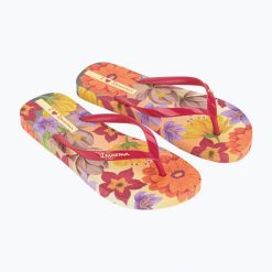 Klapki damskie Ipanema Verao Tropical. Klapki Ipanema, bez wzorów, bez obcasa. Za 79.99 zł.