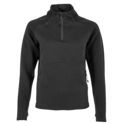 Damska bluza dresowa 1/4" Stanno. Czarne bluzy STANNO, l, bez wzorów, z dresówki, bez kaptura. Za 194.55 zł.