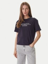 Guess T-Shirt GUESS x NORTH SAILS W6GI03 K2657 Granatowy Relaxed Fit. Niebieskie t-shirty Guess, xl, z aplikacjami, z bawełny, bez kołnierzyka, bez ramiączek. Za 259.99 zł.