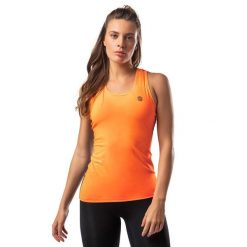 Koszulka tank top fitness damska All Star. Brązowe topy SIROKO, xs, bez wzorów, bez kołnierzyka, bez ramiączek. Za 87.40 zł.