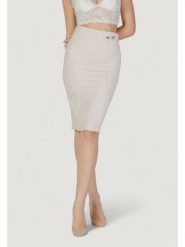 Rinascimento Spódnica ołówkowa CFC0122972003 Beżowy Regular Fit. Brązowe spódnice Rinascimento, l, bez wzorów, z syntetyku, ołówkowe. Za 289.99 zł.