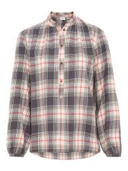 Camel Active Bluzka w kolorze granatowo-różowym rozmiar: S. Niebieskie bluzki Camel Active, s, bez wzorów, bez kołnierzyka, bez ramiączek. Za 136.45 zł.