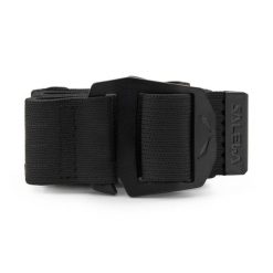 Pasek do spodni Rainbow 3 Belt. Czarne spodnie sportowe Salewa, na lato, bez wzorów, trekkingowe. Za 103.99 zł.