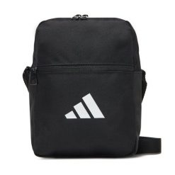 Saszetka adidas. Czarne torby na ramię Adidas, bez wzorów, młodzieżowe, bez dodatków. Za 79.99 zł.