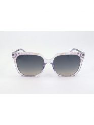 Swarovski Damskie okulary przeciwsłoneczne w kolorze fioletowo-szarym rozmiar: 56. Szare okulary przeciwsłoneczne SWAROVSKI, bez wzorów, z tworzywa sztucznego. Za 257.92 zł.