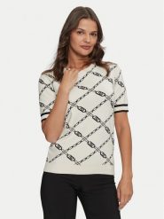 Rinascimento Sweter CFM0011632003 Écru Regular Fit. Swetry Rinascimento, l, bez wzorów, z wiskozy, bez ramiączek. Za 199.99 zł.