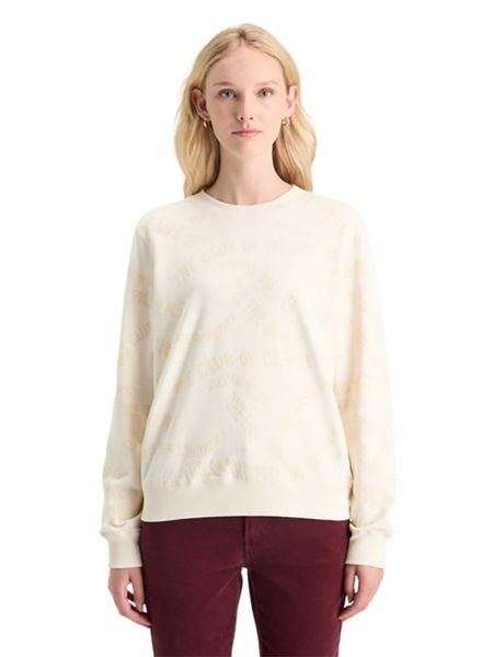 Scotch & Soda Bluza w kolorze kremowym rozmiar: L. Brązowe bluzy Scotch & Soda, l, bez wzorów, z bawełny, bez kaptura. Za 126.15 zł.