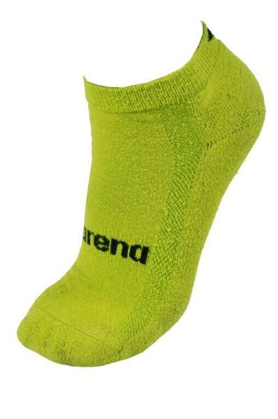 Skarpetki stópki na basen do biegania unisex Arena Ankle 2. Zielone skarpety Arena, bez wzorów, z bawełny. Za 27.98 zł.