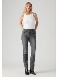 Levi's Dżinsy - Slim fit - w kolorze szarym rozmiar: W33/L30. Szare jeansy Levi's®, l, z aplikacjami, z podwyższonym stanem. Za 223.46 zł.