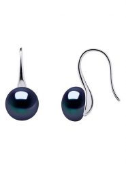 ATELIERS SAINT GERMAIN Srebrne kolczyki z perłami rozmiar: onesize. Szare kolczyki ATELIERS SAINT GERMAIN, z perłą, srebrne, z zapięciem typu bigiel. Za 252.99 zł.