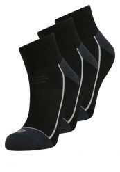 Skarpetki Endurance Avery Quarter 3-pack. Czarne skarpety ENDURANCE, bez wzorów, z elastanu. Za 29.99 zł.
