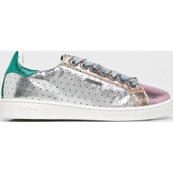 Pepe Jeans - Buty. Szare obuwie sportowe Pepe Jeans, z gumy, bez zapięcia. W wyprzedaży za 219.90 zł.