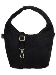 Charm Torebka w kolorze czarnym - 16 x 13 x 10 cm rozmiar: onesize. Czarne torby na ramię Charm, bez wzorów, z materiału, przez ramię, bez dodatków. Za 130.99 zł.