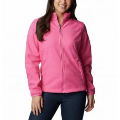 Columbia Kurtka Damska Softshell Kruser Ridge Ii 1771911656. Czerwone kurtki sportowe Columbia, bez wzorów, z softshellu, bez kaptura, trekkingowe. Za 198.99 zł.