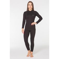 Bielizna termoaktywna narciarska damska Rough Radical Black Iron. Czarna bielizna sportowa ROUGH RADICAL, xl, bez wzorów. W wyprzedaży za 135.91 zł.