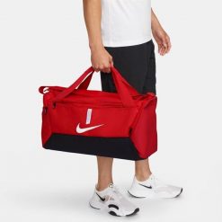Torba Sportowa Academy Team. Białe torby na ramię Nike, bez wzorów, z materiału, klasyczne, na ramię, małe, bez dodatków. Za 99.99 zł.
