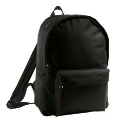 Plecak Rider Plain. Czarne plecaki SOL'S, bez wzorów. Za 55.99 zł.