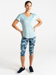 Dare 2b Koszulka sportowa "Vigilant Tee" w kolorze błękitnym rozmiar: 42. Niebieskie koszulki sportowe Dare 2b, bez wzorów, z materiału, bez ramiączek, outdoorowe. Za 70.41 zł.