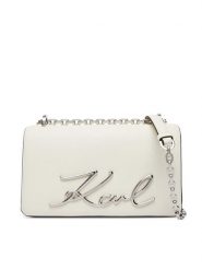 KARL LAGERFELD Torebka B1W30046 Biały. Białe torebki klasyczne KARL LAGERFELD, bez wzorów, ze skóry, bez dodatków. Za 1,299.00 zł.