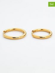 Paul Hewitt Kolczyki-kreole (2 pary) rozmiar: onesize. Żółte kolczyki Paul Hewitt, ze stali. Za 165.71 zł.