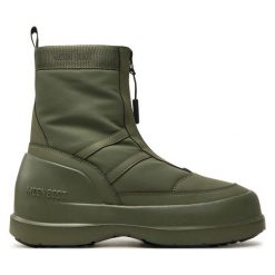 Śniegowce Moon Boot. Brązowe trapery i śniegowce Moon Boot. Za 899.99 zł.