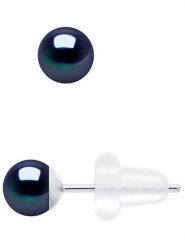 ATELIERS SAINT GERMAIN Złote kolczyki-wkrętki z perłami rozmiar: onesize. Niebieskie kolczyki ATELIERS SAINT GERMAIN, z perłą, złote. Za 260.99 zł.