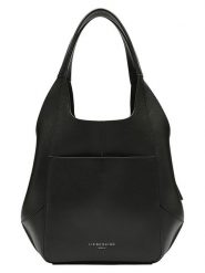 Liebeskind Berlin Skórzana torebka w kolorze czarnym - 23 x 28 x 14 cm rozmiar: onesize. Czarne torby na ramię Liebeskind Berlin, bez wzorów, z materiału, na ramię, bez dodatków. Za 629.95 zł.
